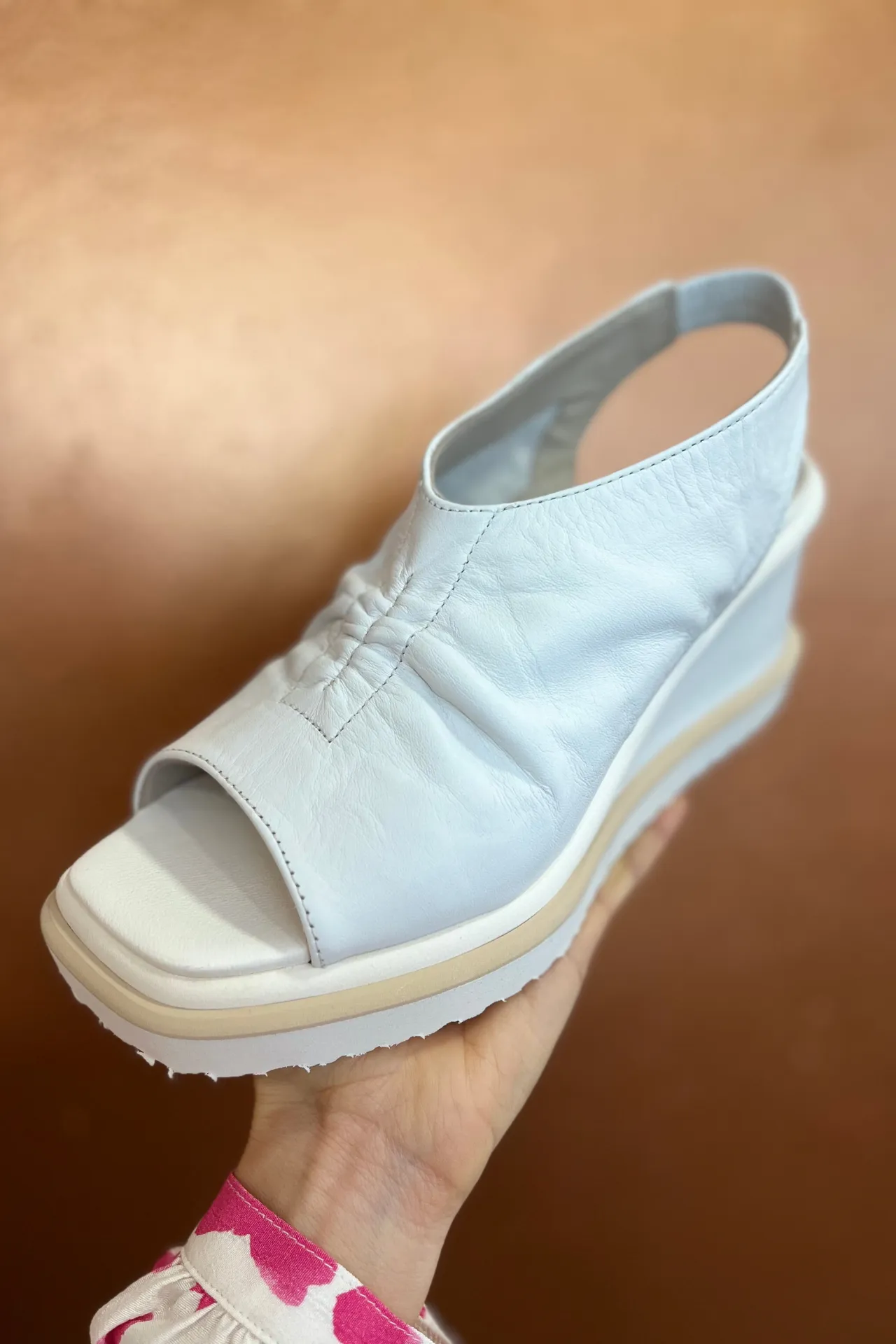 Lisse Cream Sandals