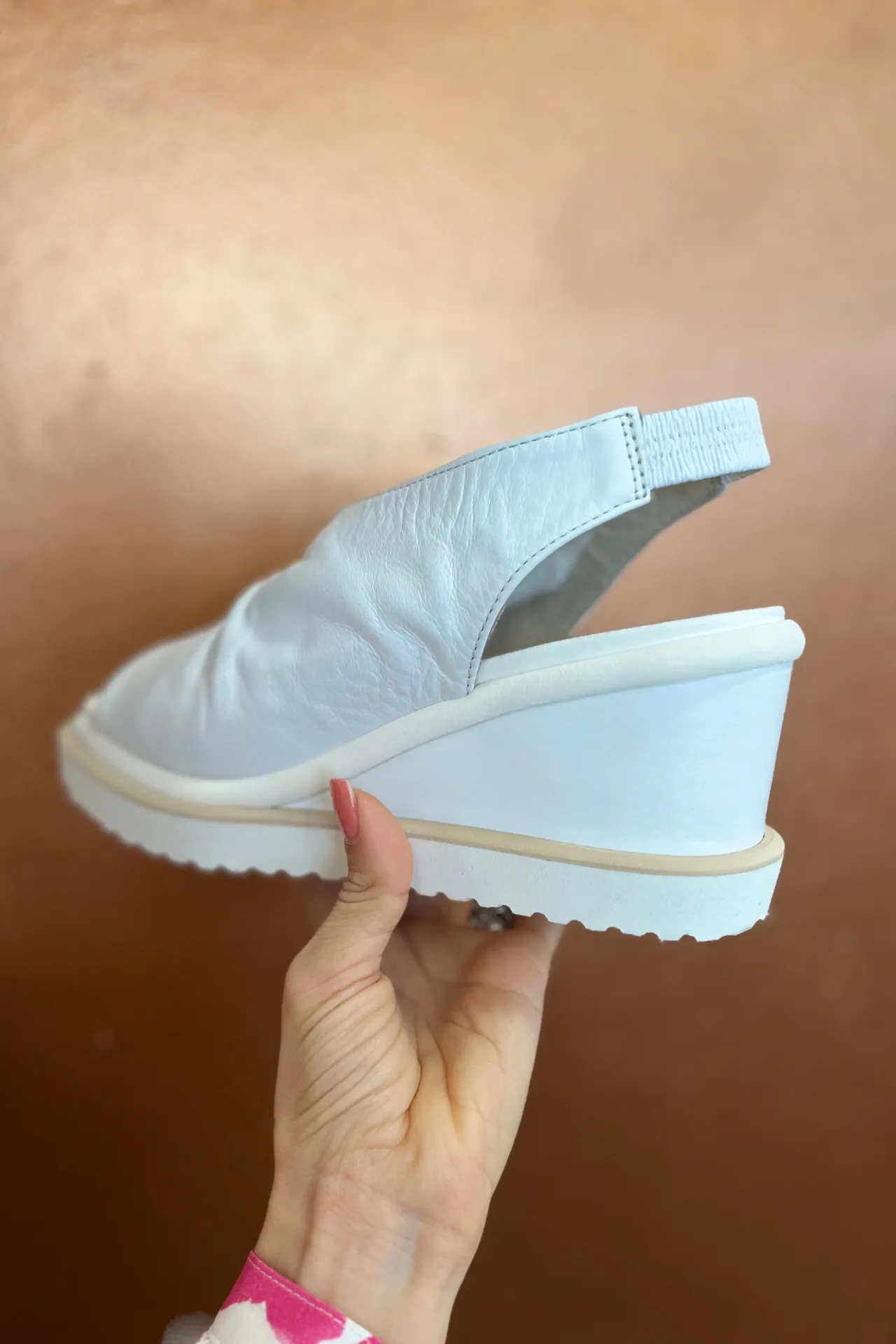 Lisse Cream Sandals