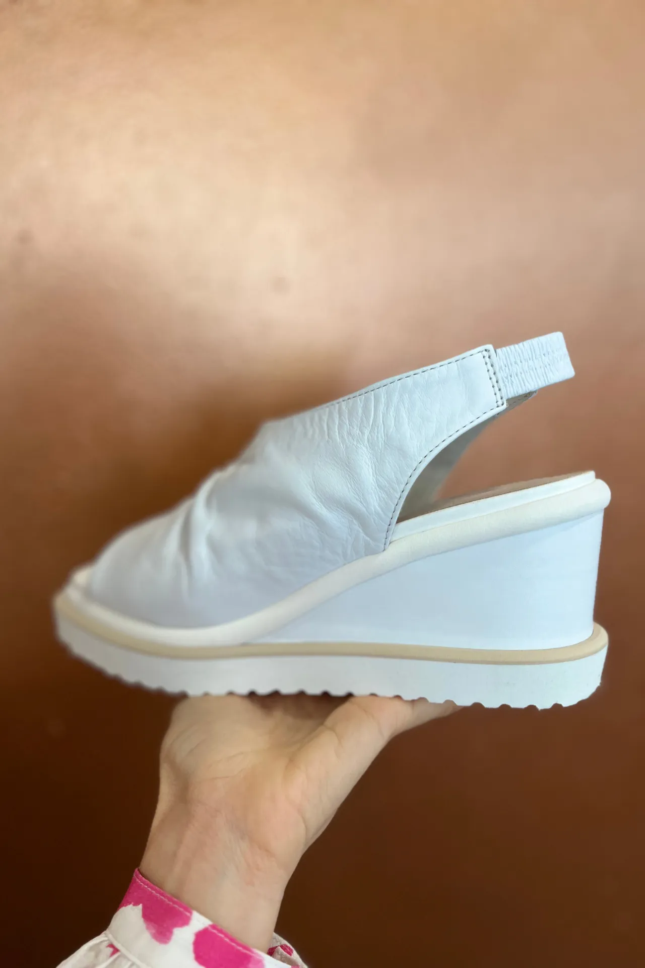 Lisse Cream Sandals