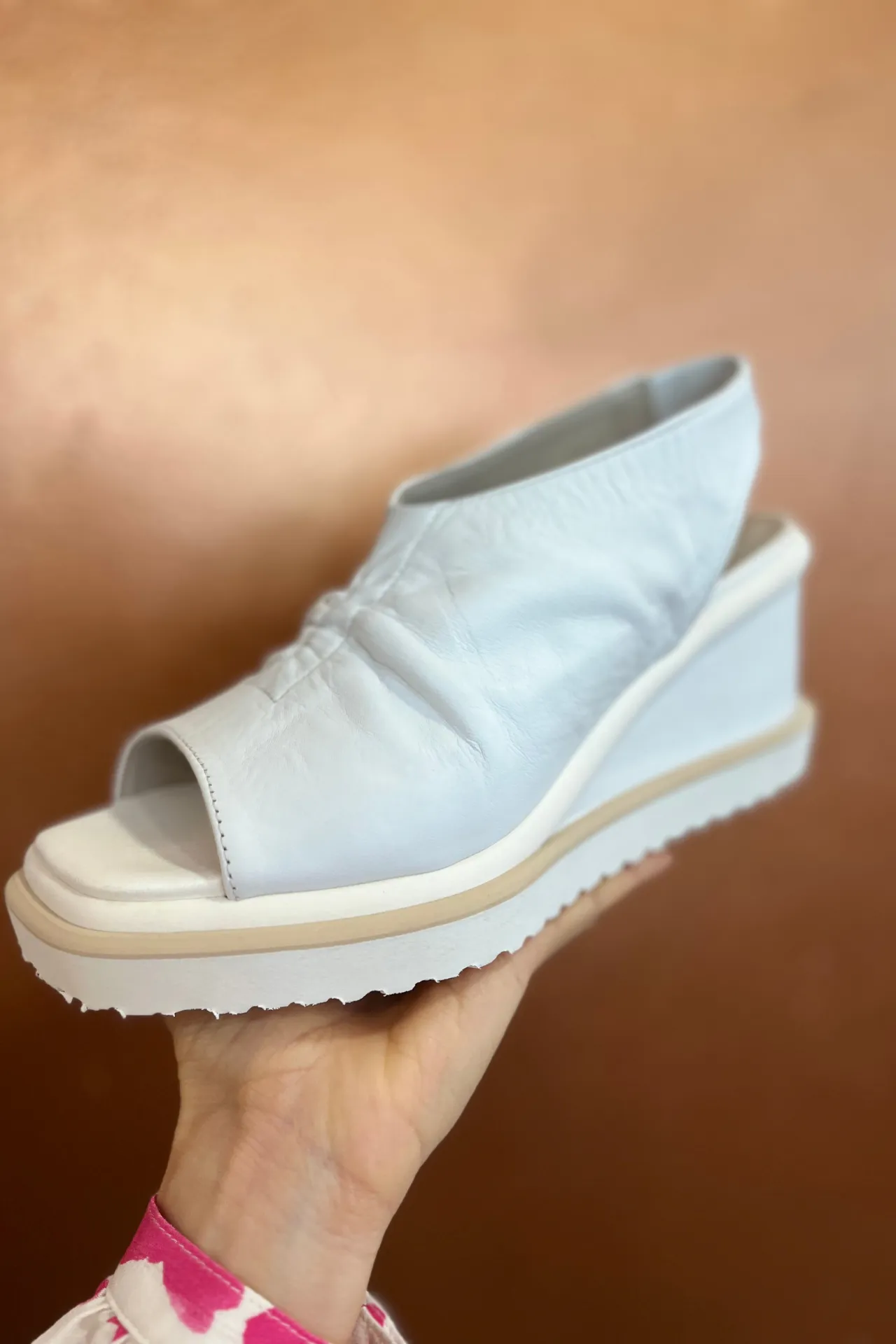 Lisse Cream Sandals