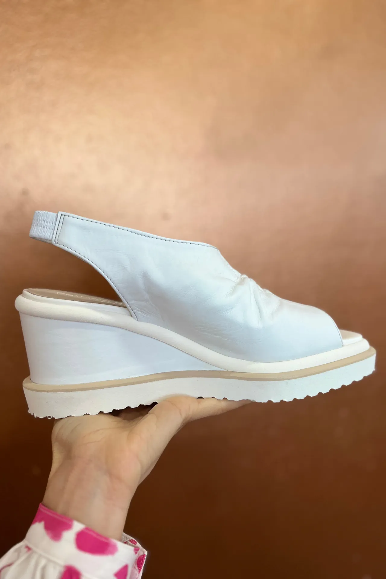 Lisse Cream Sandals