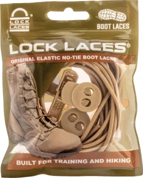 Lock Laces 72&quot; Shoelaces Tan | Buy Lock Laces 72&quot; Shoelaces Tan here | Outnorth