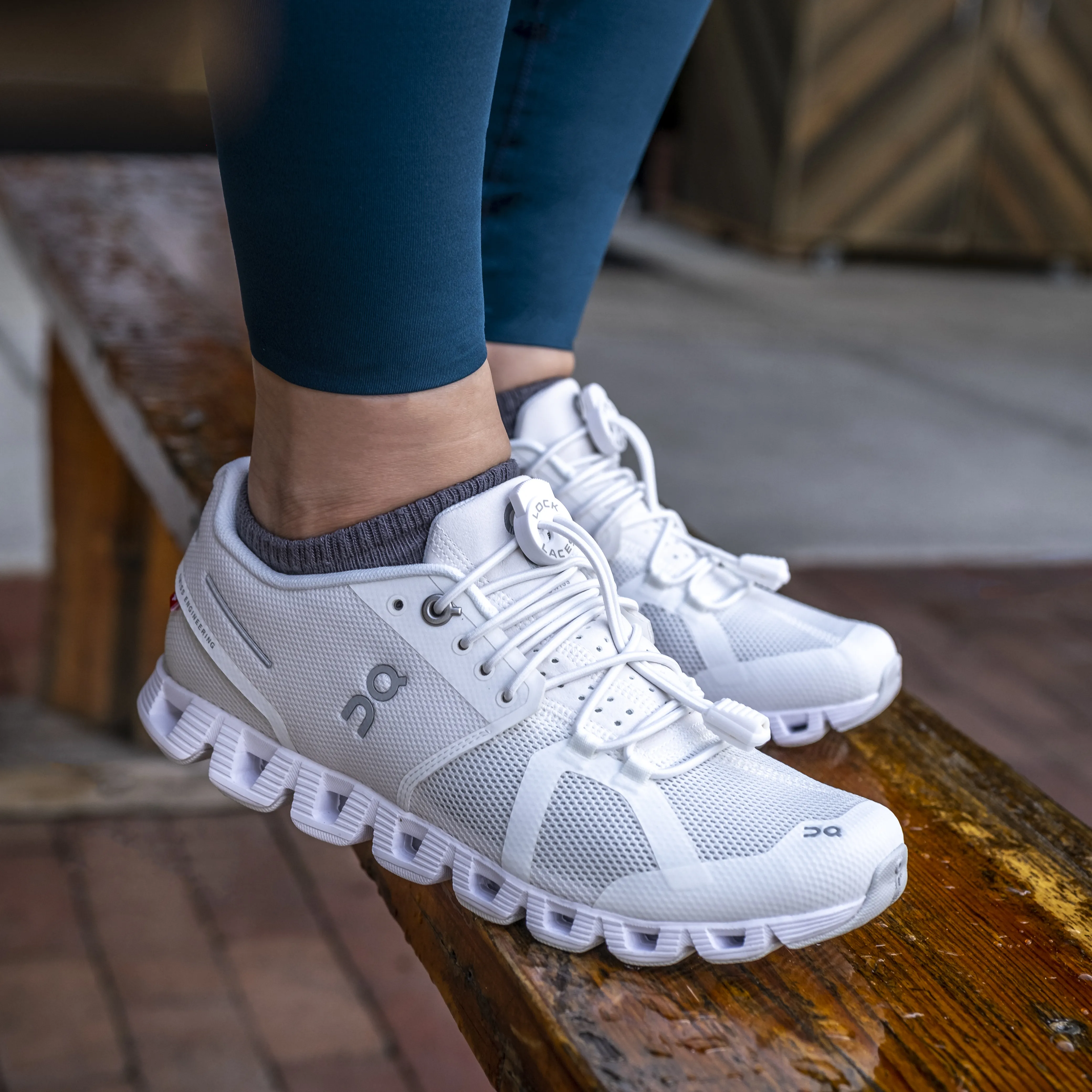 Lock Laces No Tie Shoelaces Solid White | Buy Lock Laces No Tie Shoelaces Solid White here | Outnorth