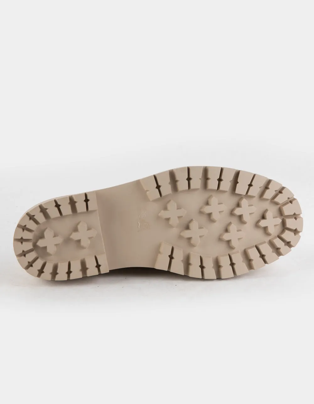 Lug Sole Penny Loafers in Bone