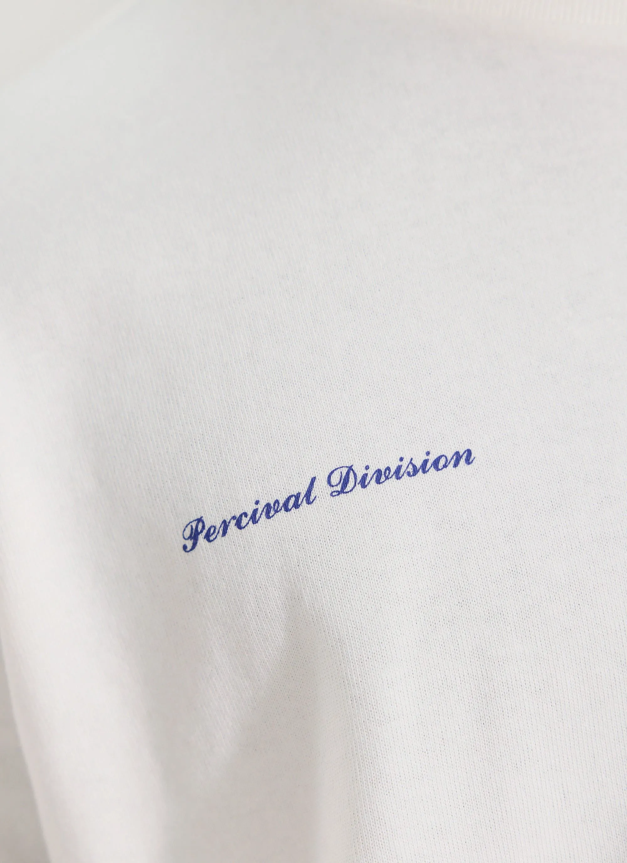 Mach Won! '69 Mustang Oversized T Shirt | Percival x Ford | White