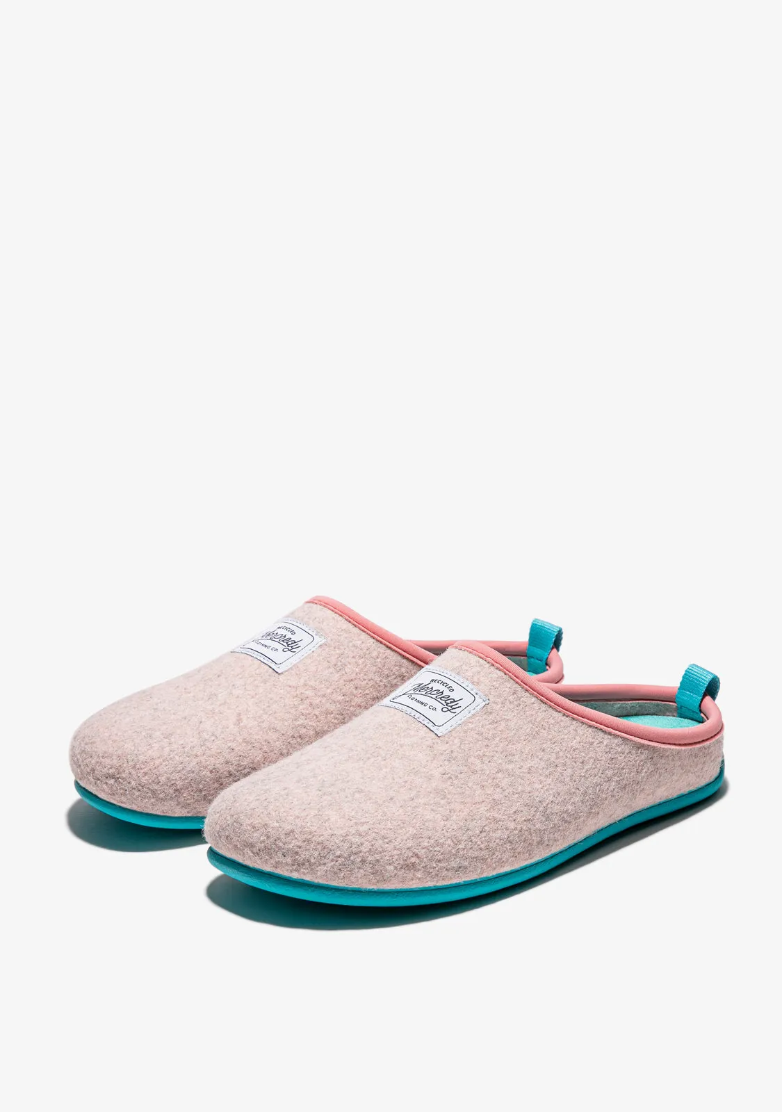 Mercredy Slipper Grey / Turquoise