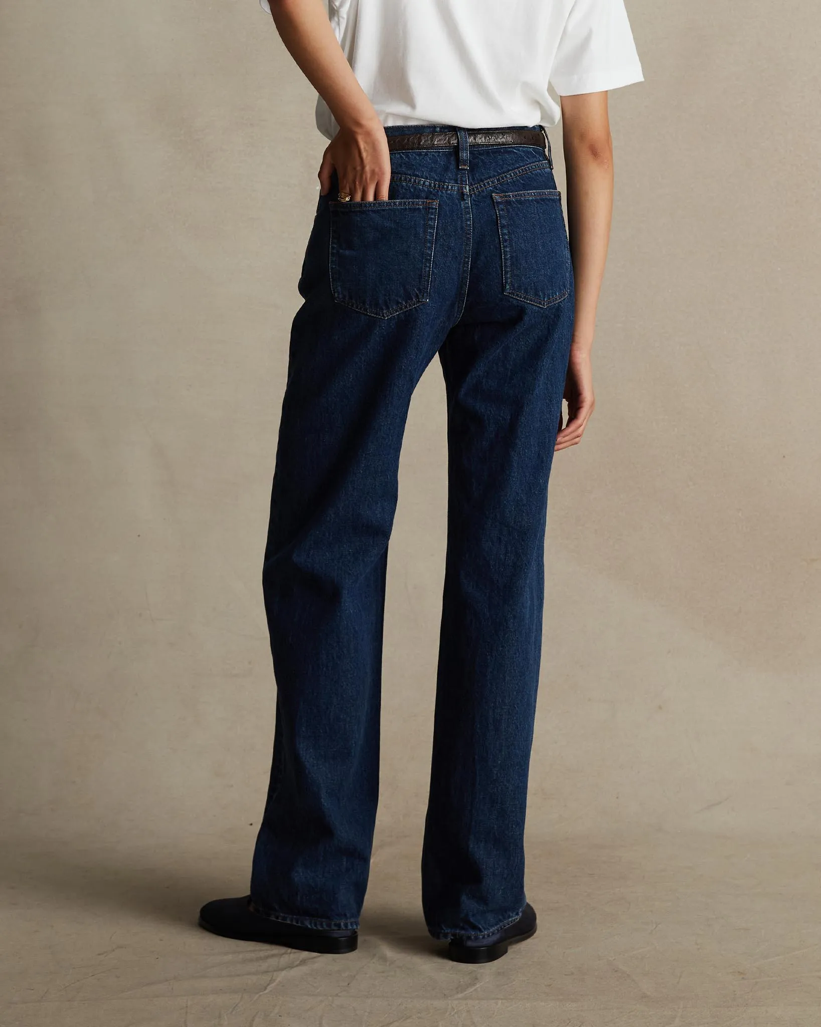 Mid Indigo Peta Jeans