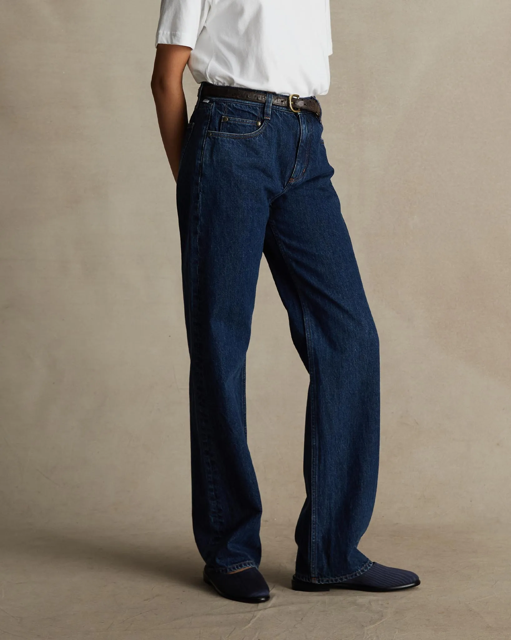 Mid Indigo Peta Jeans