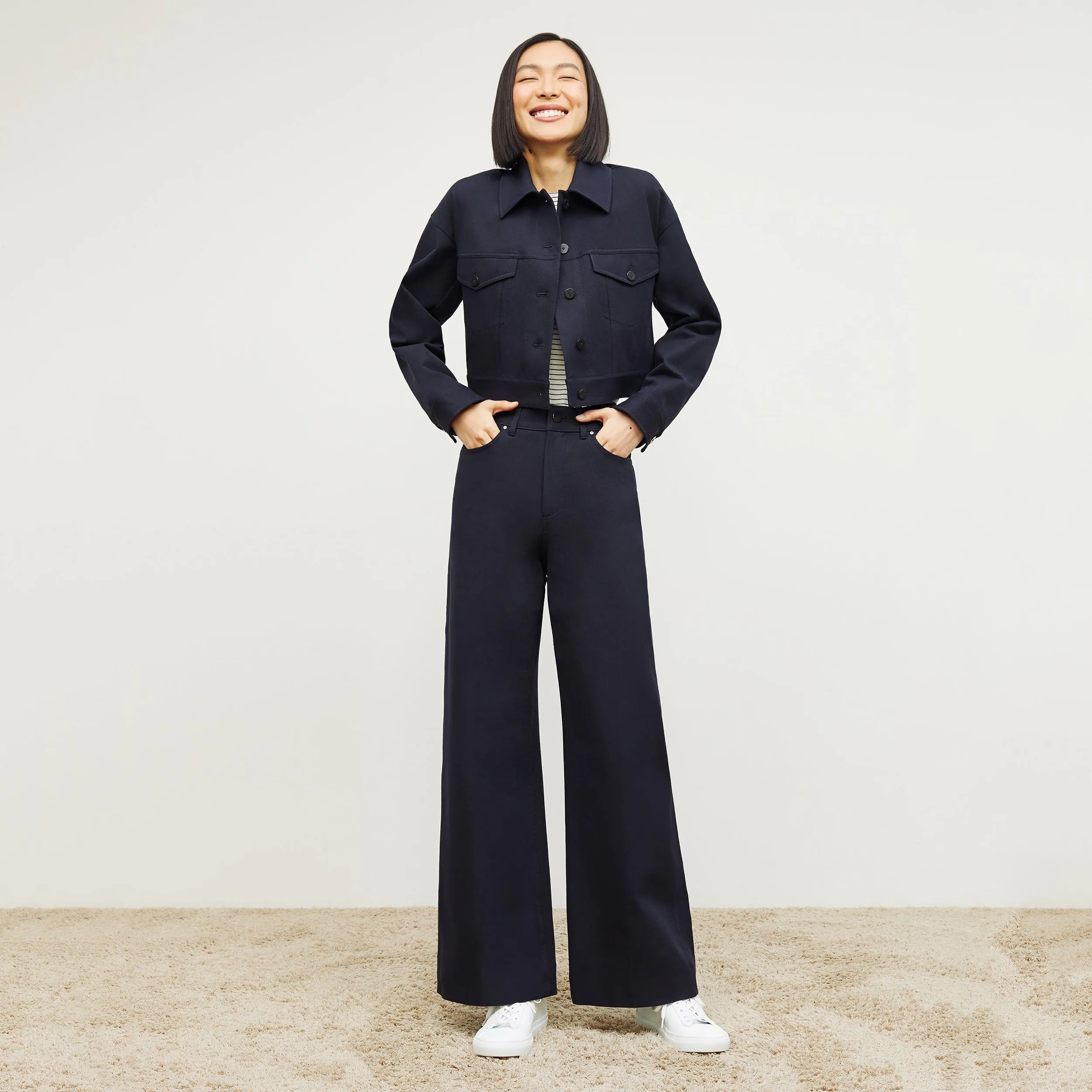 Milo Wide-Leg Jean - Eco Better Than Denim :: Ink