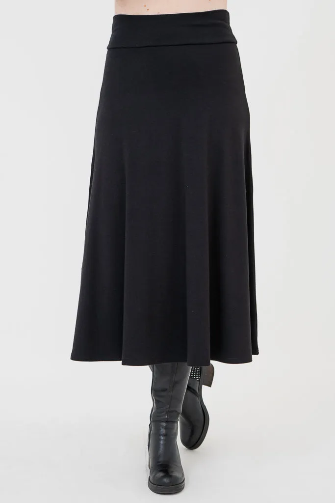 Miriam Skirt, Black, Bamboo