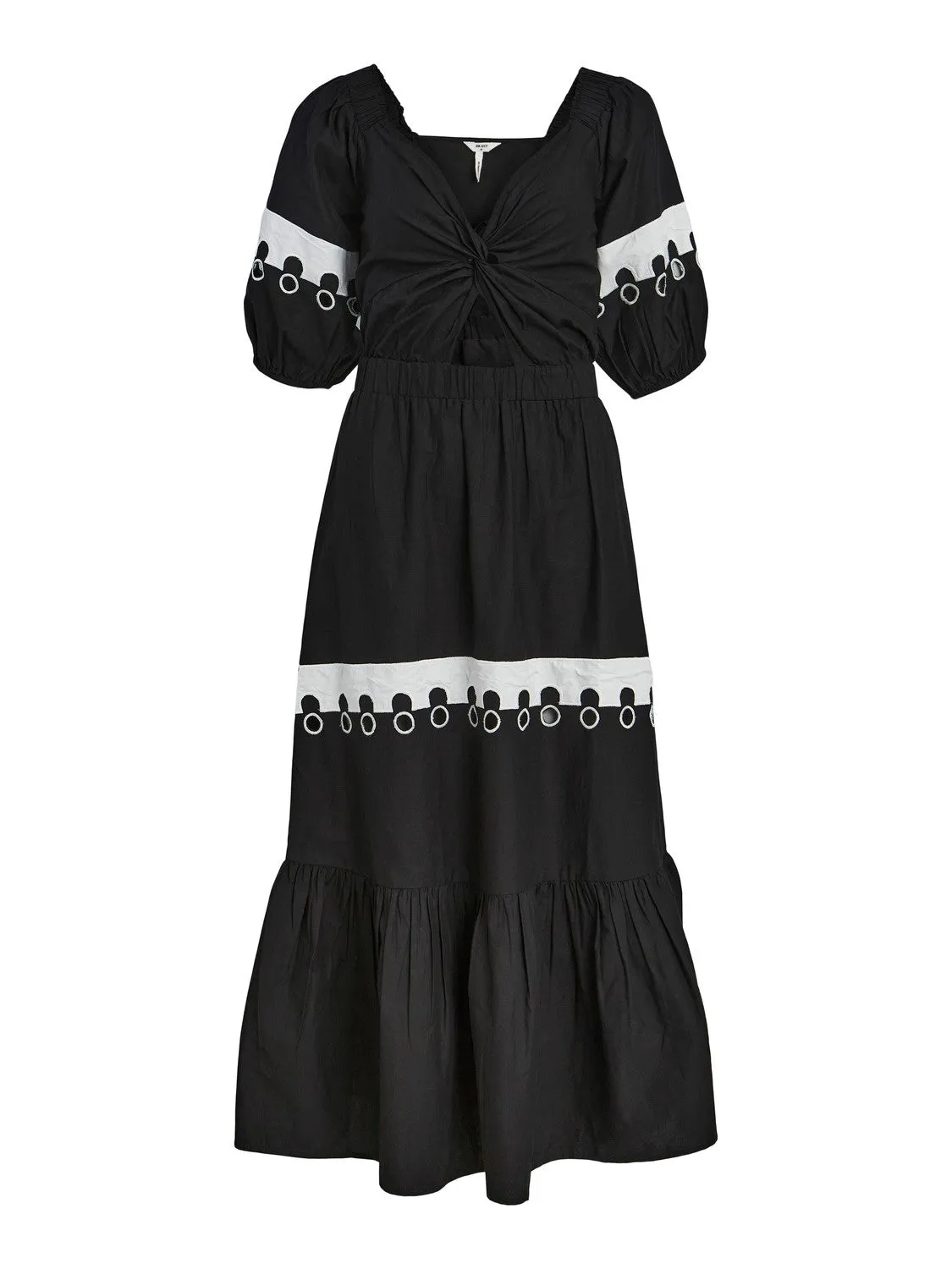 MOMO DRESS (BLACK/WHITE)