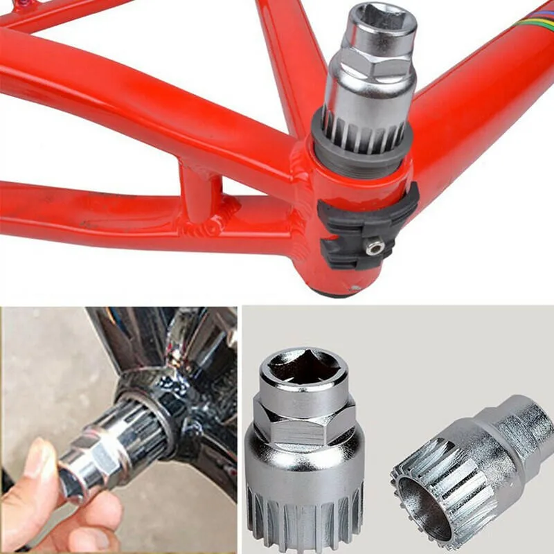 Multifunction Bicycle Repair Tool Kits Chain Cutter Bottom Bracket Remover Freewheel Crank Puller MTB Removal Tools RR7262