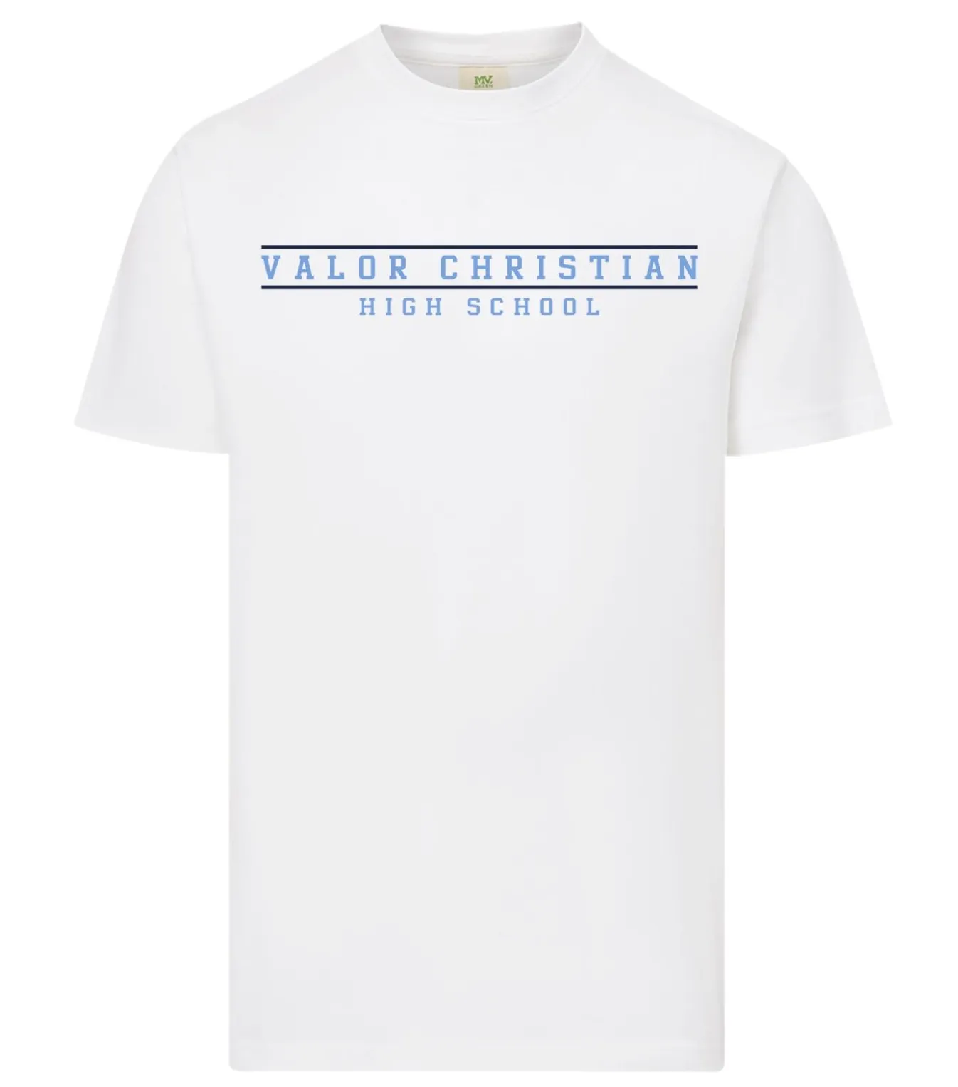 MV Sport Everest Sustainable Tee White - Valor Christian High School