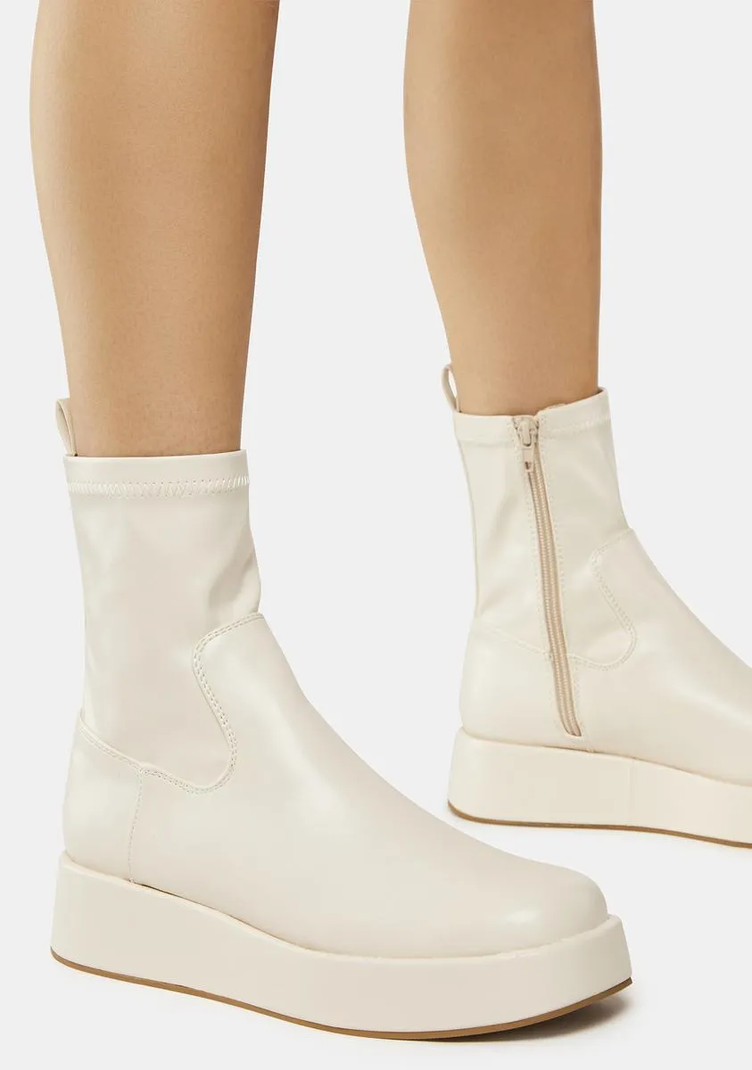 Not Okay Ankle Boots