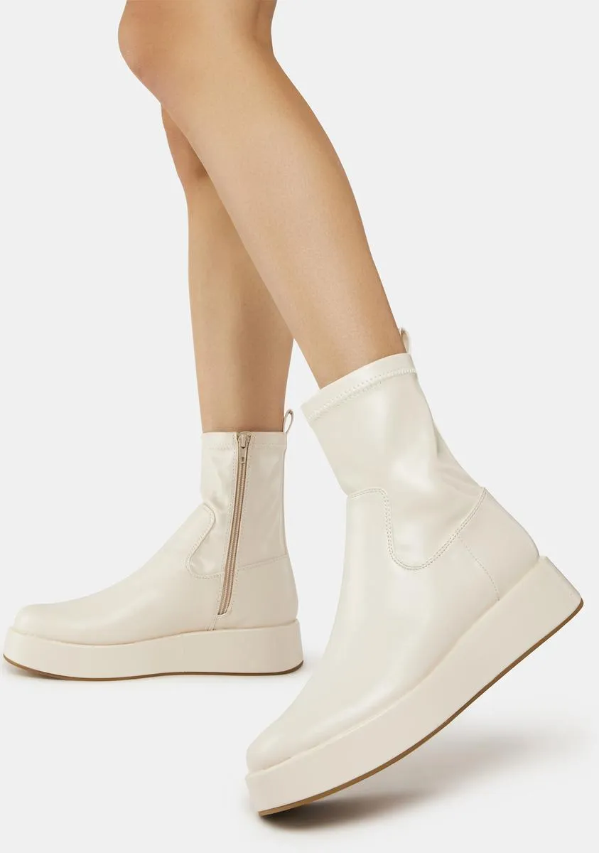 Not Okay Ankle Boots