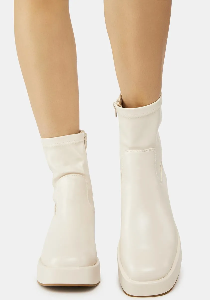 Not Okay Ankle Boots