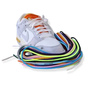 Off White Dunk Laces - Dunk Low Lot 50/50 Over Laces "SHOELACES"