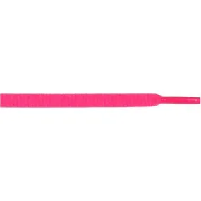 Oval 1/4" - Hot Pink (12 Pair Pack) Shoelaces