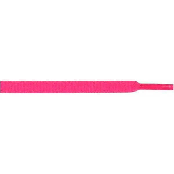 Oval 1/4" - Hot Pink (12 Pair Pack) Shoelaces