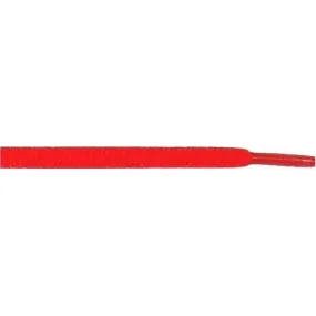 Oval 1/4" - Red (12 Pair Pack) Shoelaces