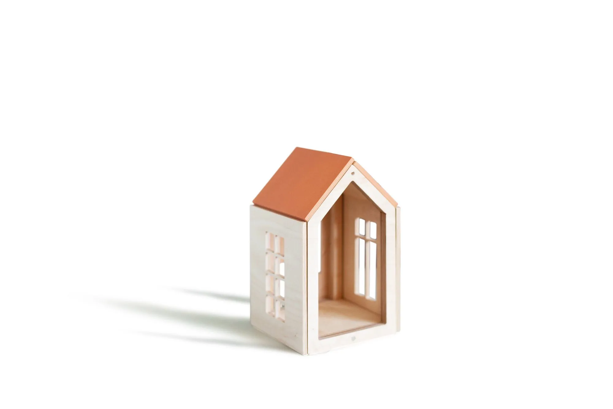 Poppenhuis met magneten Medium - Terra - Babai