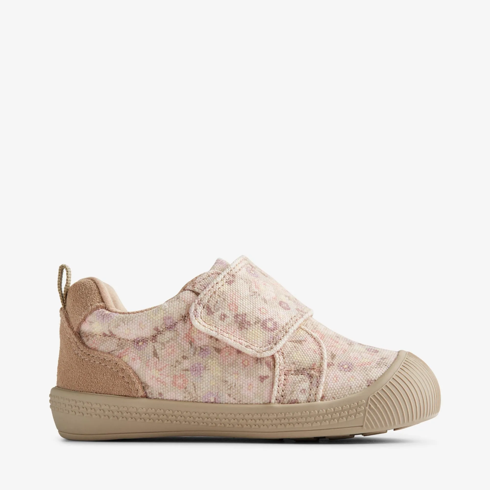 Prewalker Velcro Kei Print - clam multi flowers