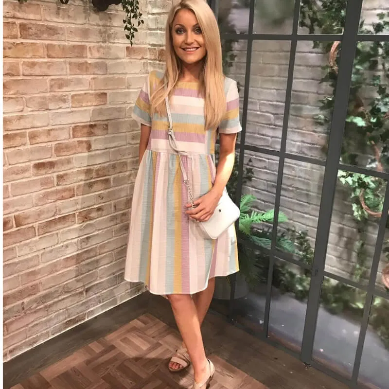 Reece Rainbow Dress