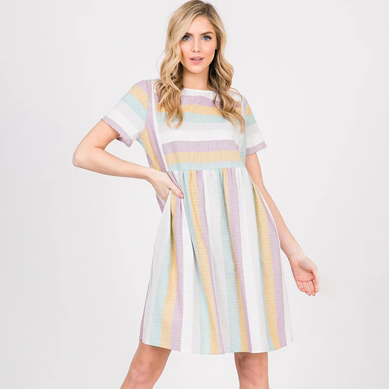 Reece Rainbow Dress
