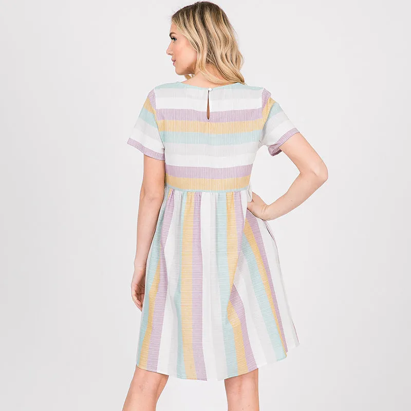 Reece Rainbow Dress