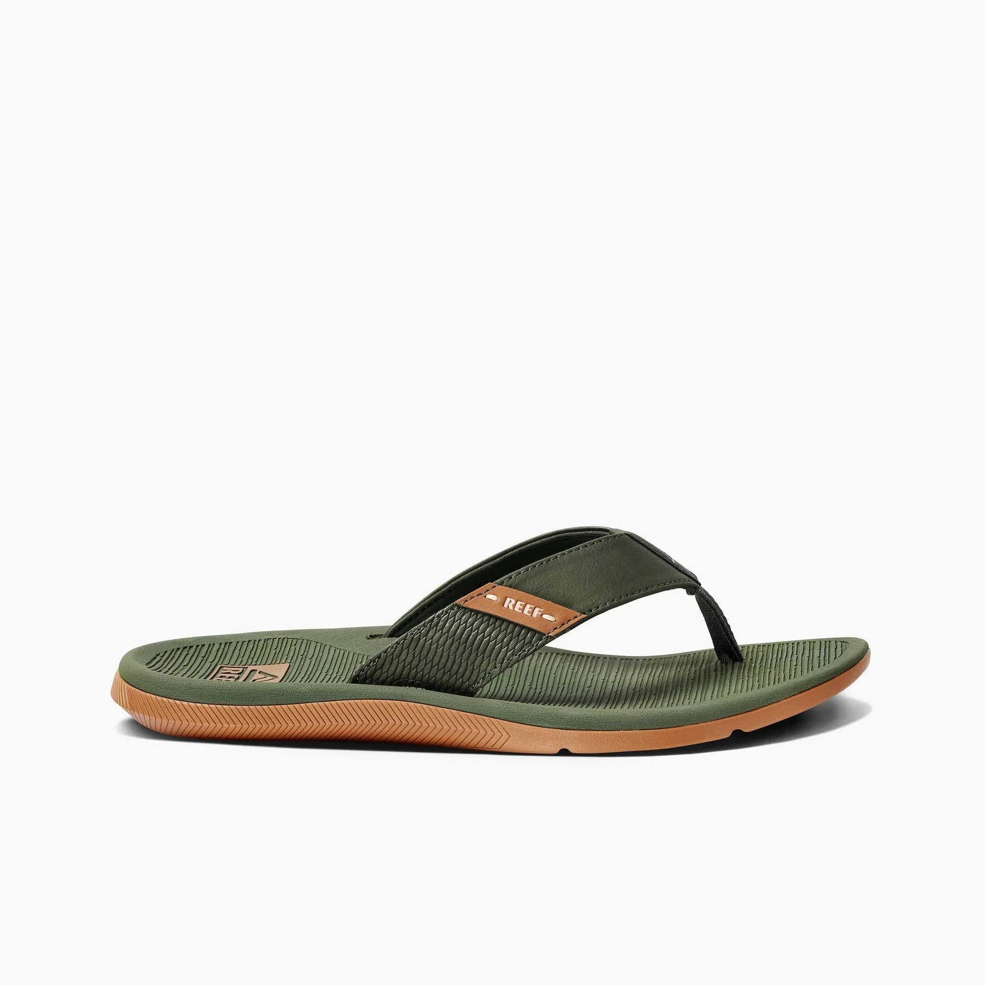Reef Mens Santa Ana Olive Gum
