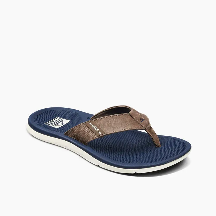 Reef Santa Ana Sandal-Navy/Khaki