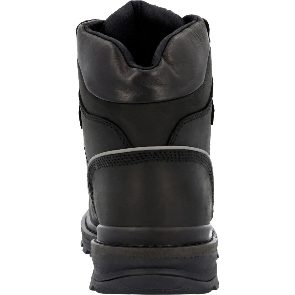 Rocky Rams Horn Men's Composite Toe Internal Met Guard Work Boots Rkk0393 In Black