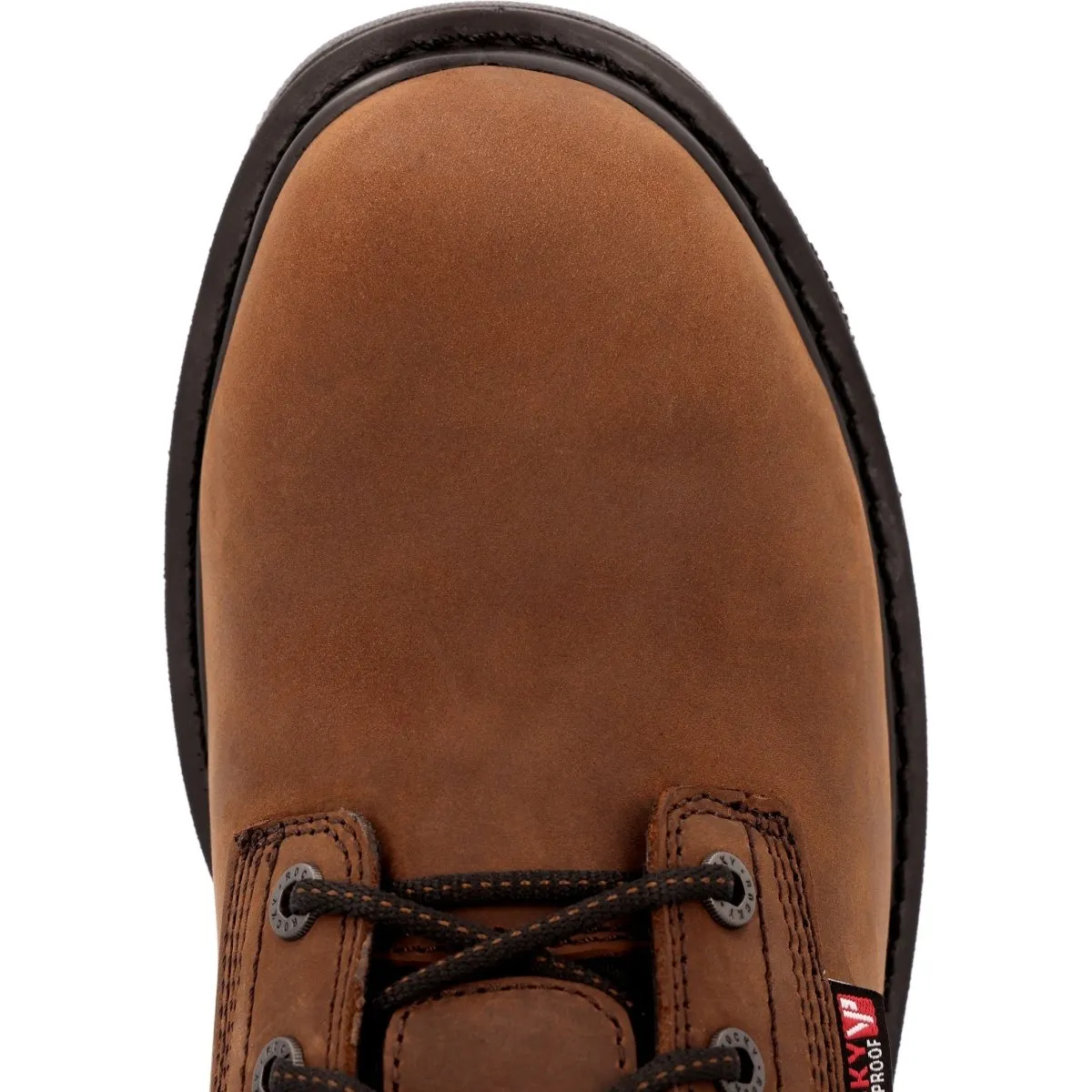 Rocky Rams Horn Men's Waterproof Composite Toe Work Boots Rkk0394 In Brown