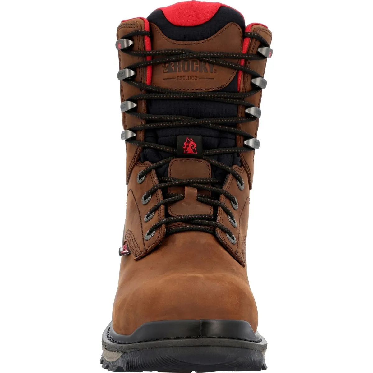 Rocky Rams Horn Men's Waterproof Composite Toe Work Boots Rkk0394 In Brown