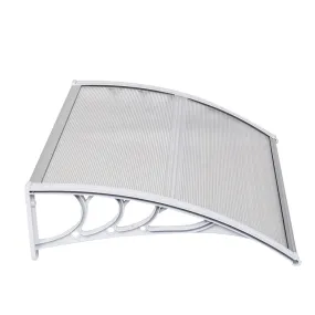 RONSHIN 100x80 Household Door Window Rain Cover Eaves Canopy Mini Shelter