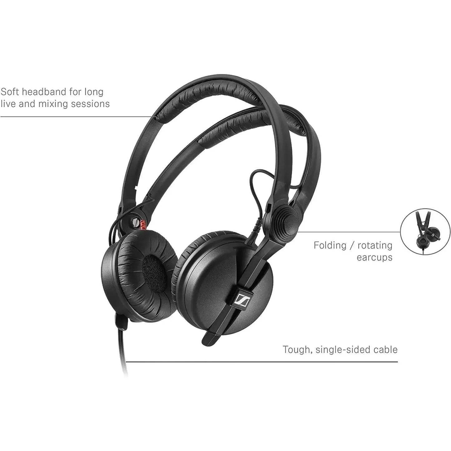 Sennheiser HD 25 studio Monitors Headphones