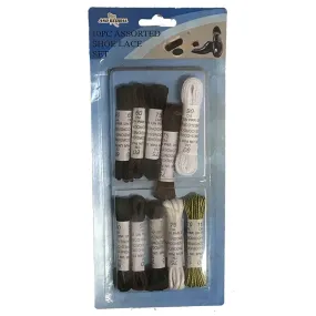 Shoelaces Set Assorted Colours 10pk