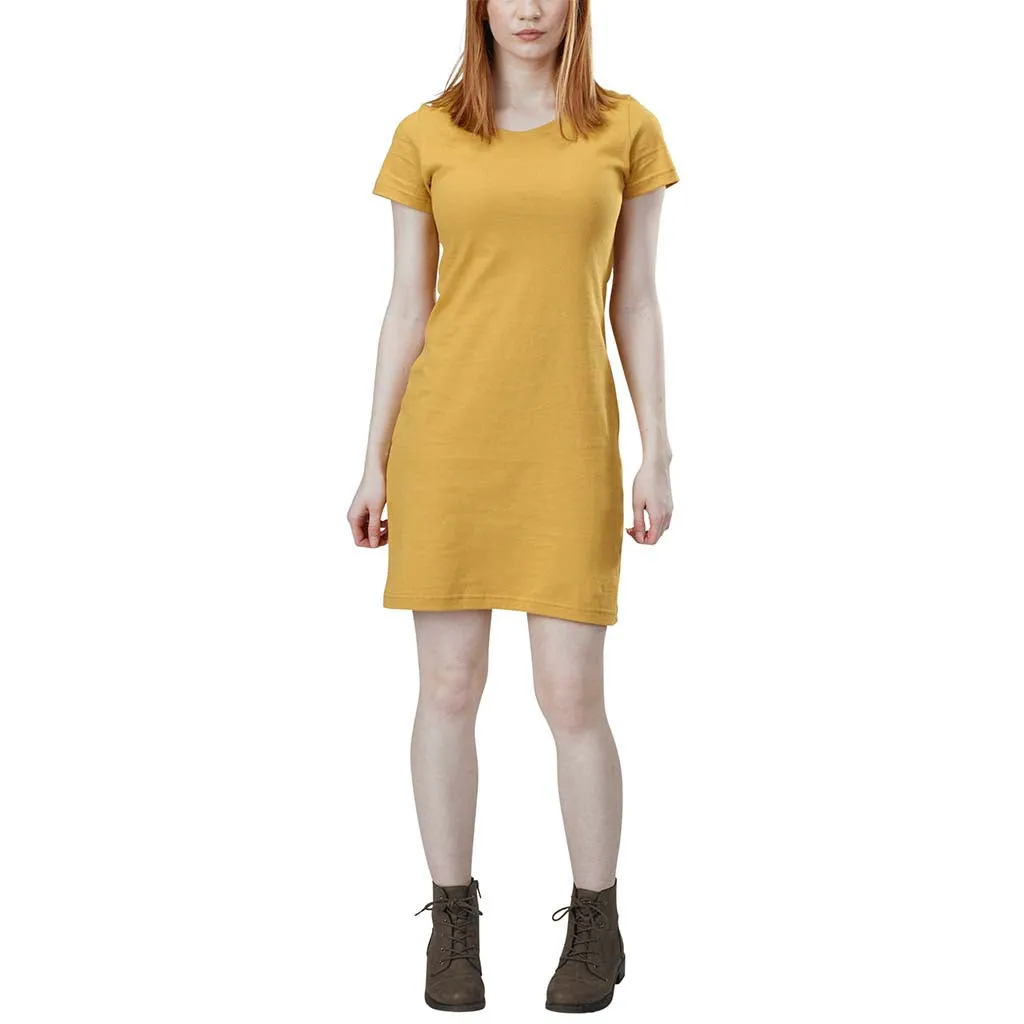 Short Sleeve Crewneck T-shirt Dress