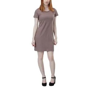 Short Sleeve Crewneck T-shirt Dress