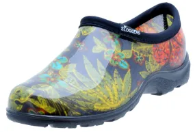 Sloggers 5102BK09 Women's Rain & Garden Shoe, Midsummer Black Print, Size 9