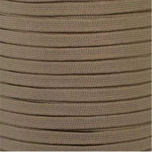 Spool - 5/16" Flat Tubular Athletic - Beige (144 yards) Shoelaces