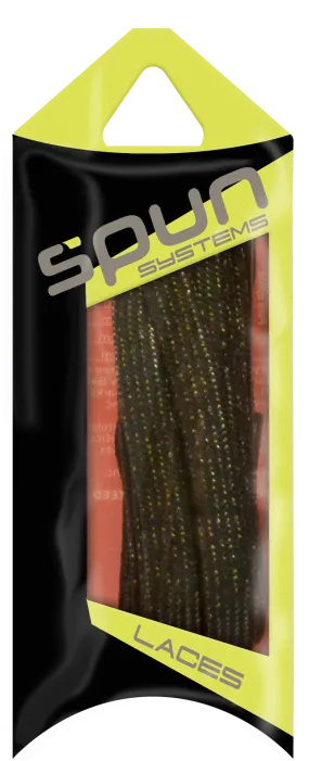 Spun™ Sparkle ShoeLaces - Black