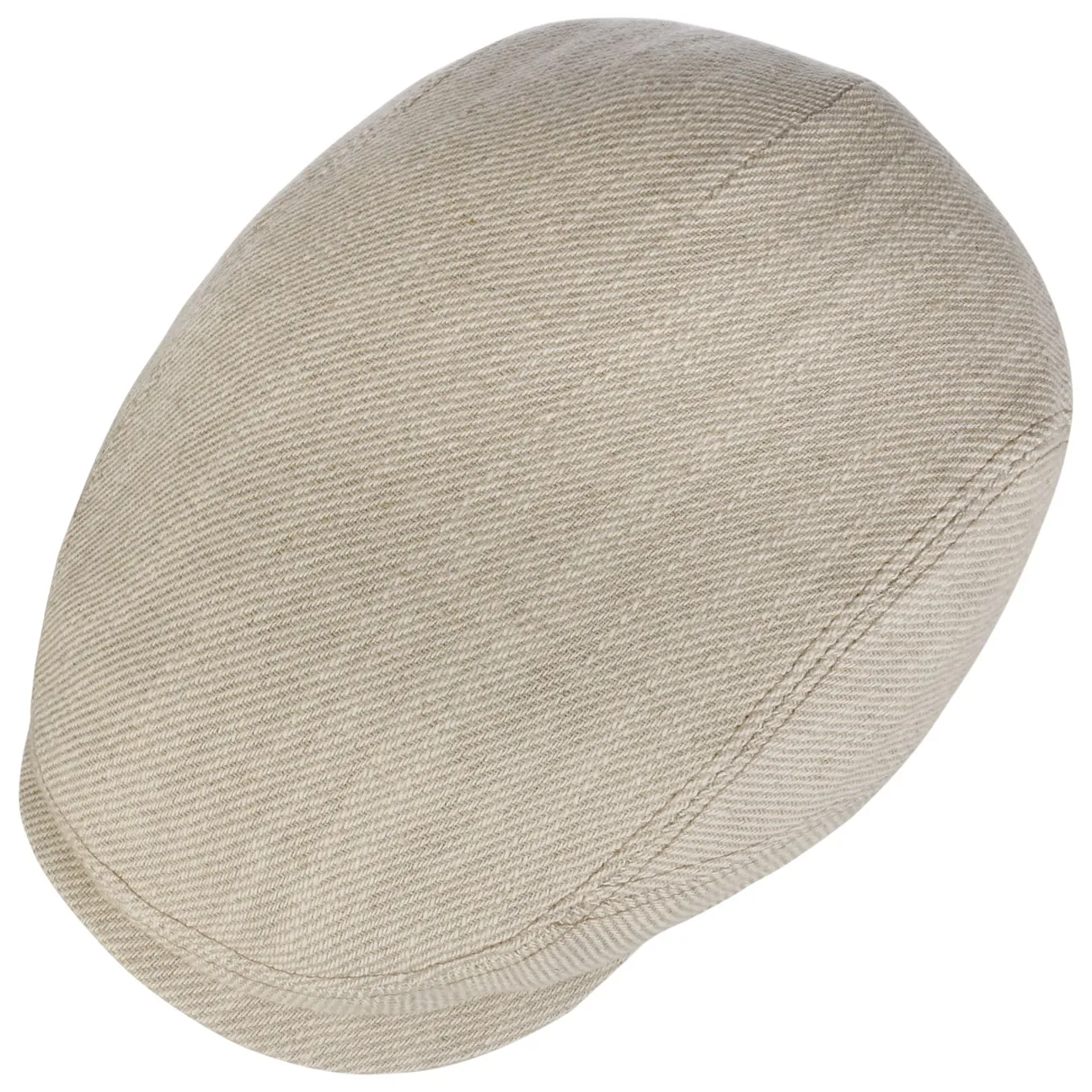 Sustainable Heavy Twill Flat Cap by Stetson
