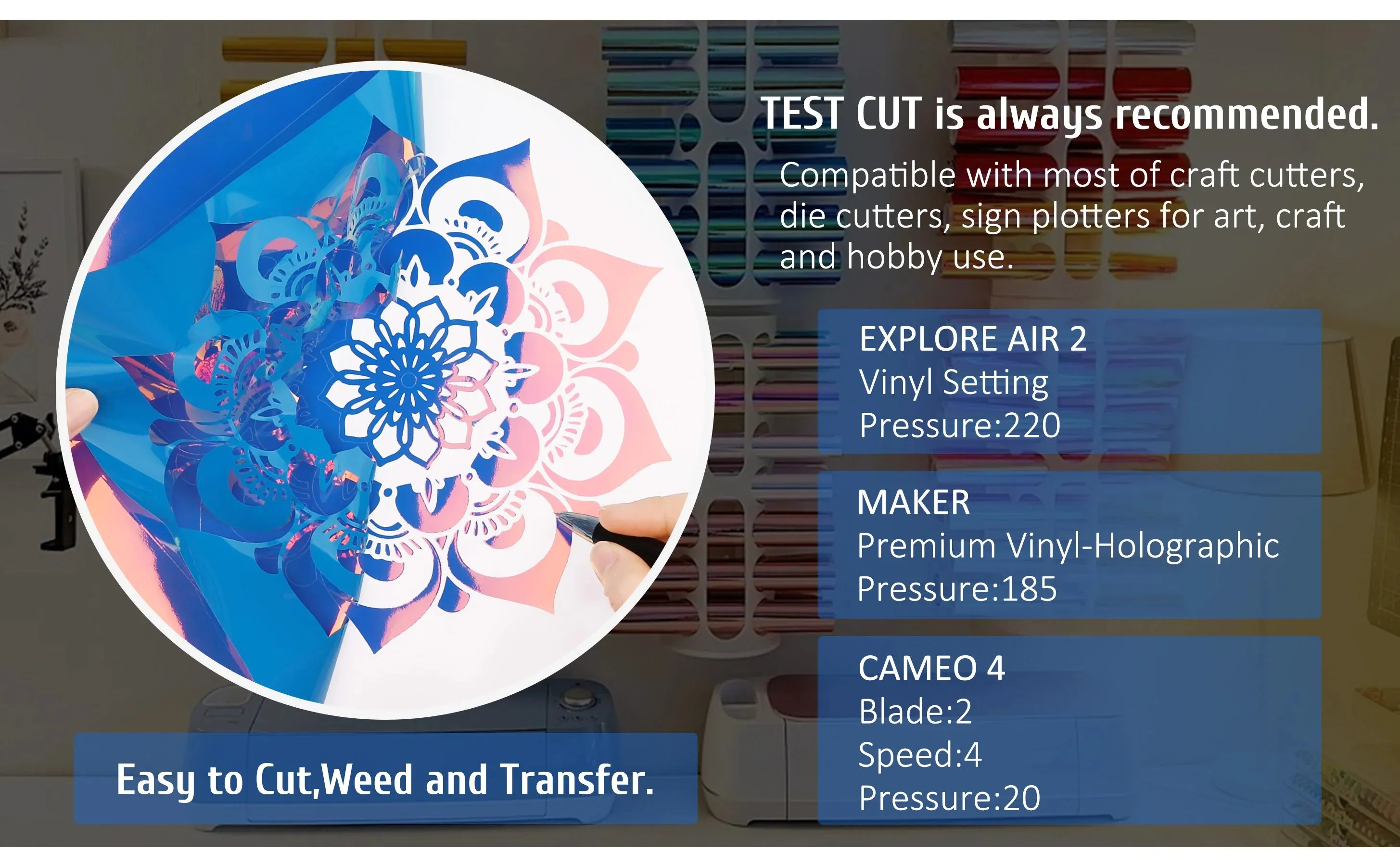 TeckWrap Opal Adhesive Vinyl - Hot Pink | Dazzling Chrome Finish | Ideal for DIY Projects