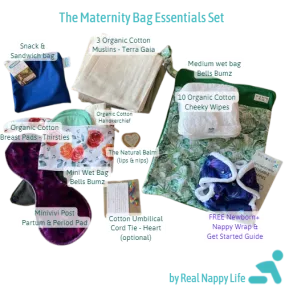 The Eco Maternity Bag Essentials Set