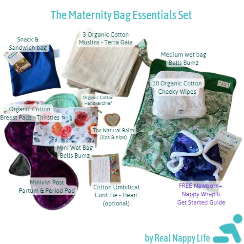 The Eco Maternity Bag Essentials Set