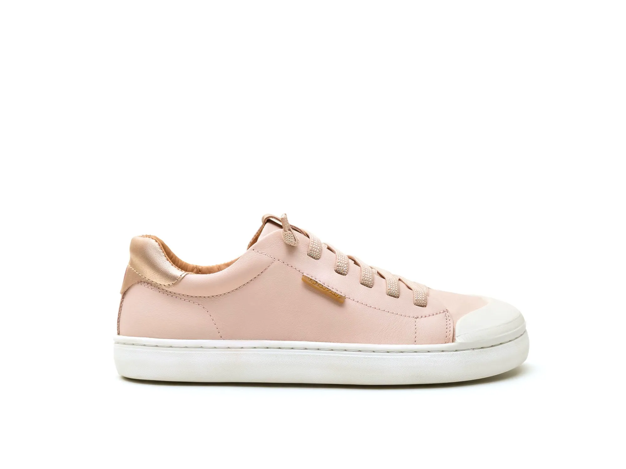 Tip Toey Joey Girl's Volt Sneakers - Cotton Candy / Metallic Salmon