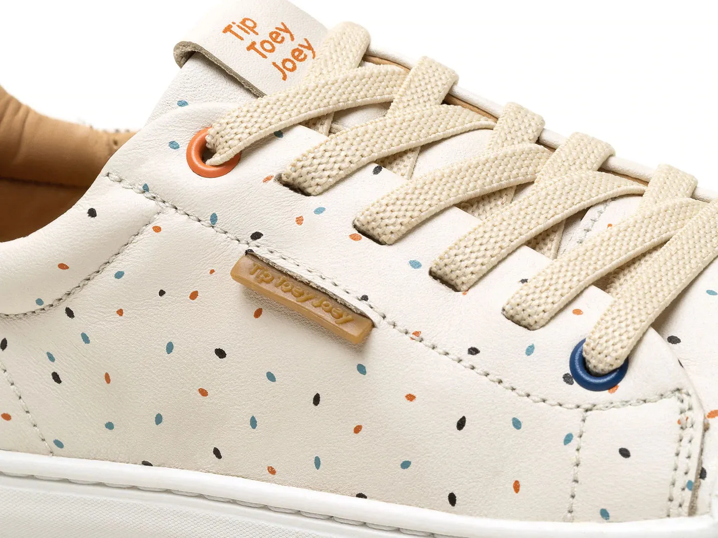 Tip Toey Joey VOLT COLORS Sneakers in Tapioca Seeds