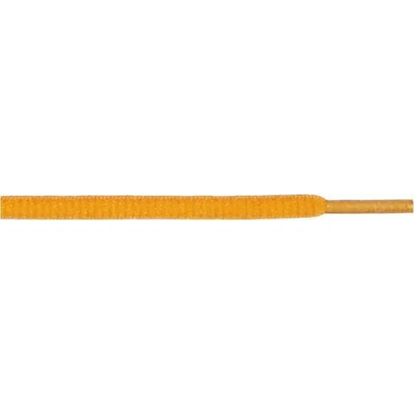 Wholesale Oval 1/4" - Gold (12 Pair Pack) Shoelaces