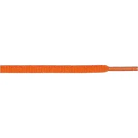 Wholesale Oval 1/4" - Orange (12 Pair Pack) Shoelaces